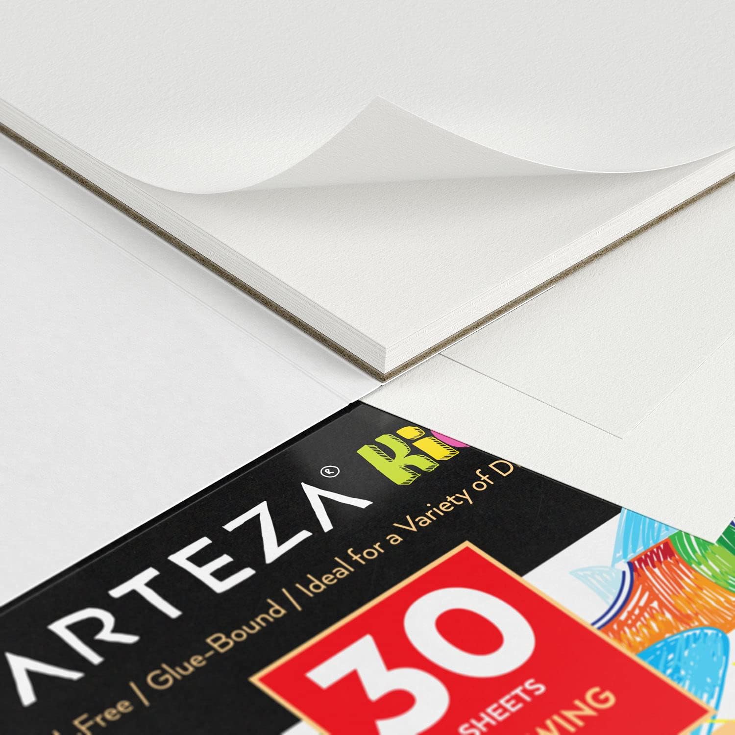 Arteza Drawing Pad for Kids - Pack of 2 - Image 3