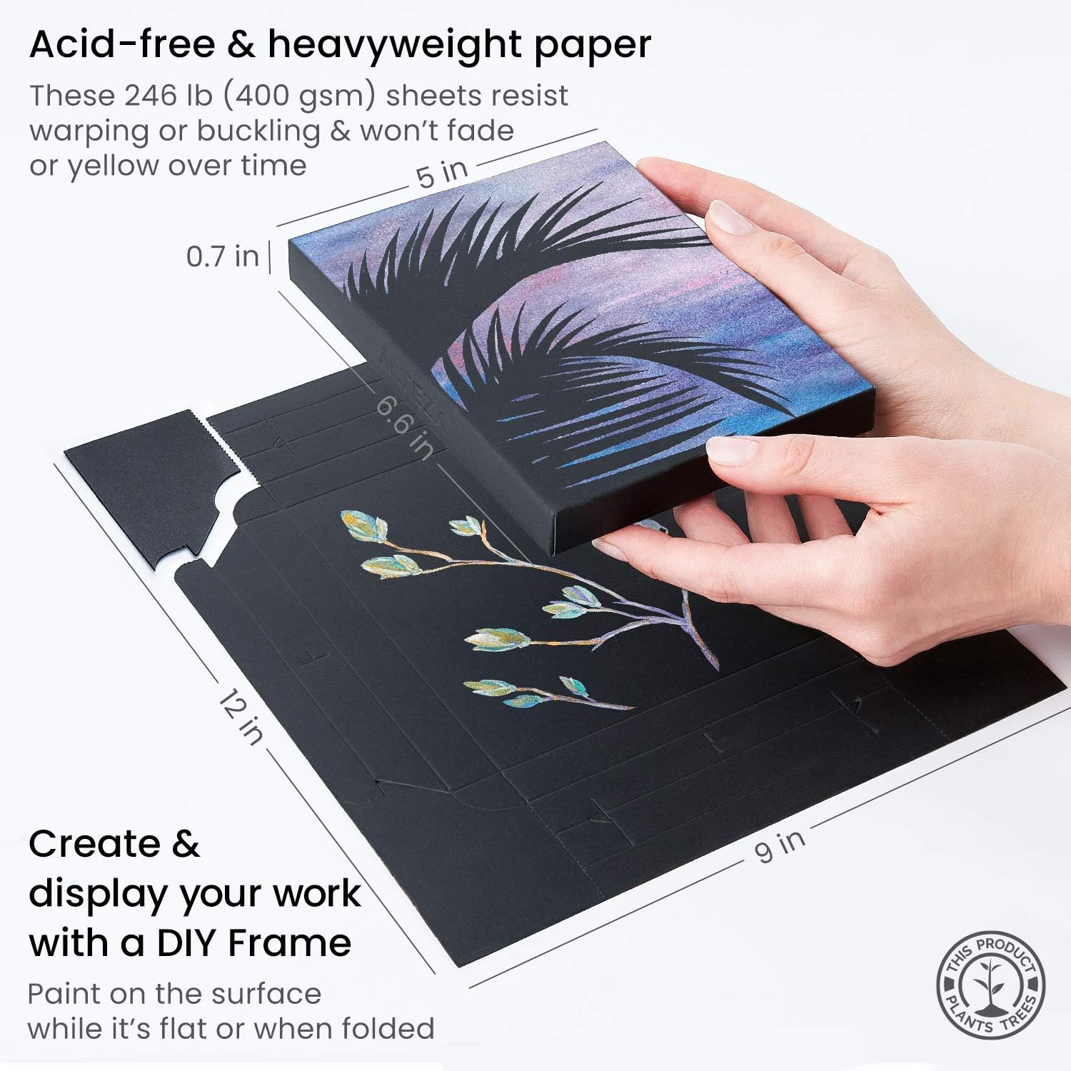 ARTEZA Gouache Painting Art Set - Image 4