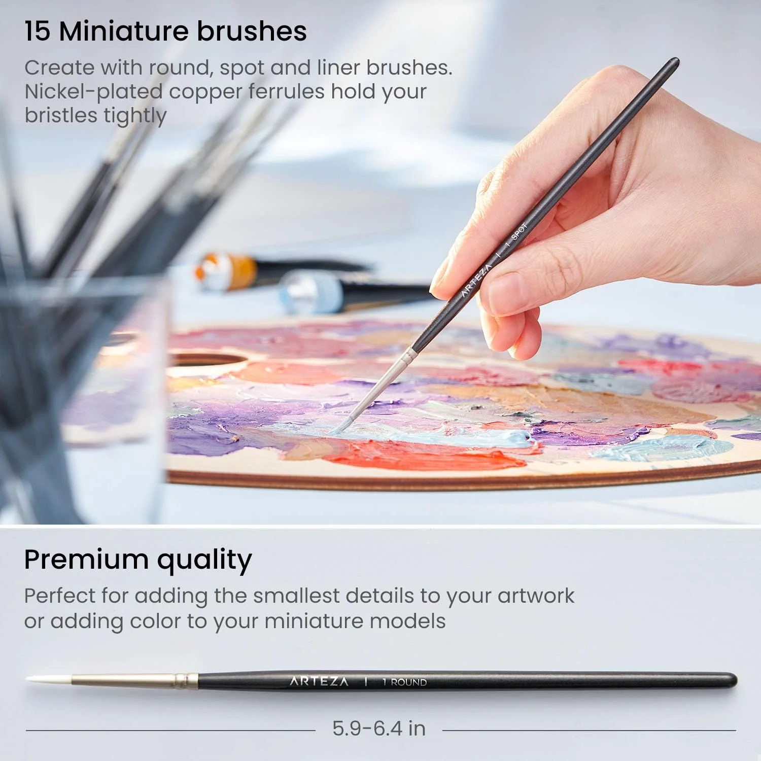 ARTEZA Gouache Painting Art Set - Image 8