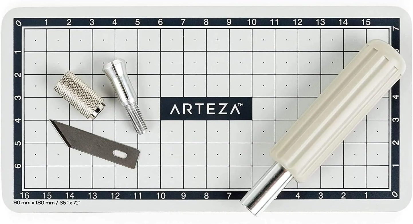ARTEZA Model Making Tools - Hobby Knife Set of 17 - Image 6