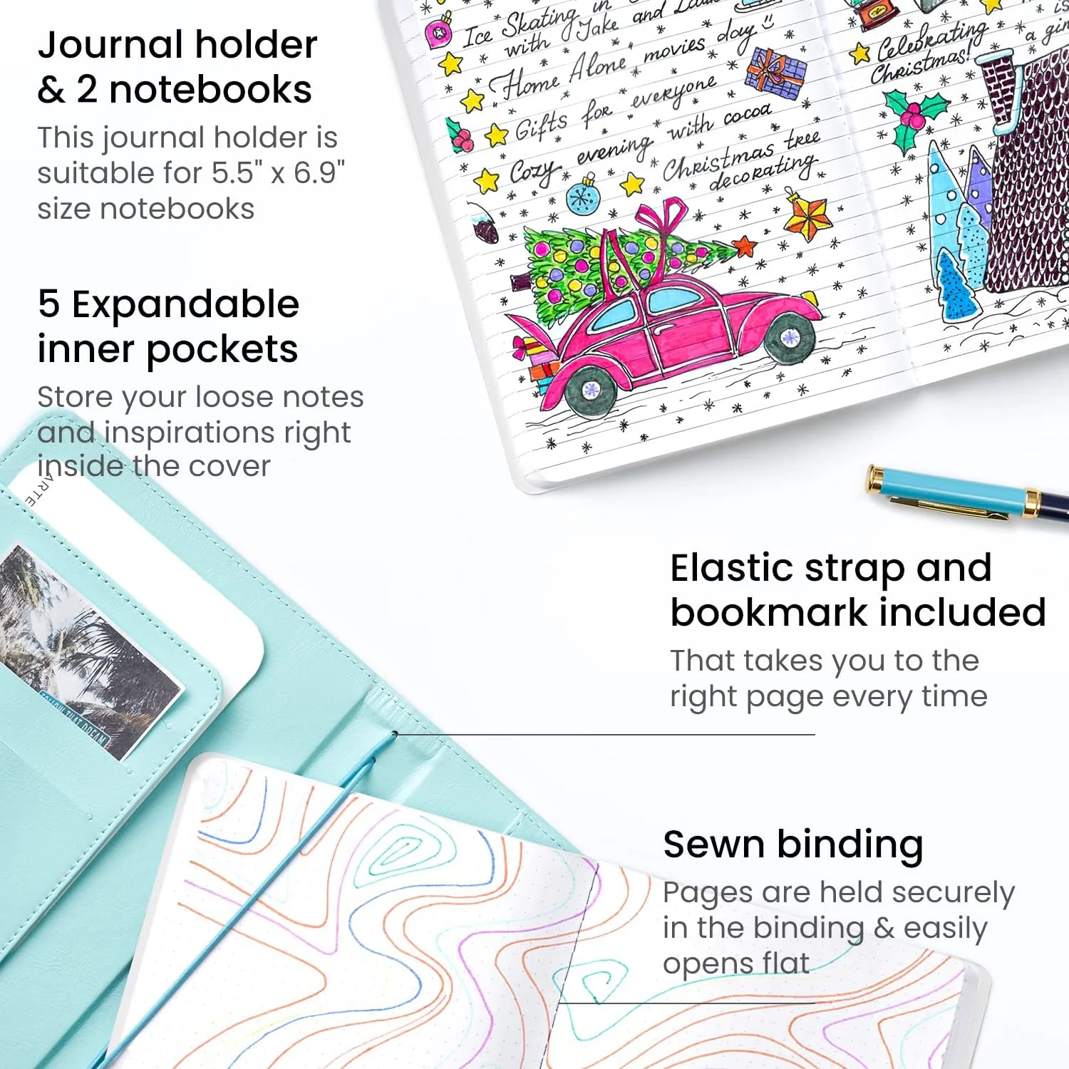 ARTEZA Notebook Journal Gift Set - Image 2