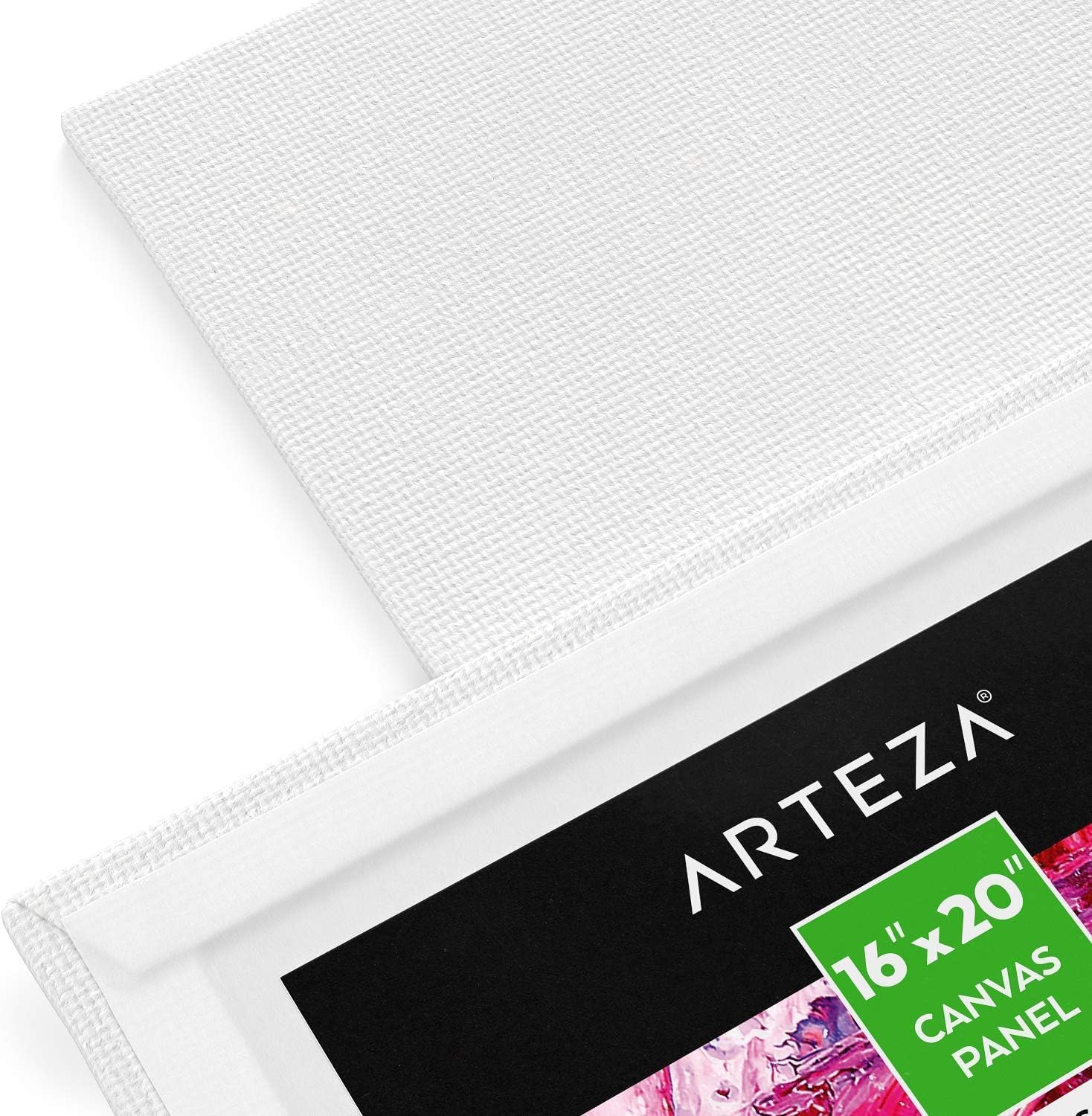 Arteza Paint Canvases - 16"x20" (40.6x50.8cm) - 14 Pack - Image 2