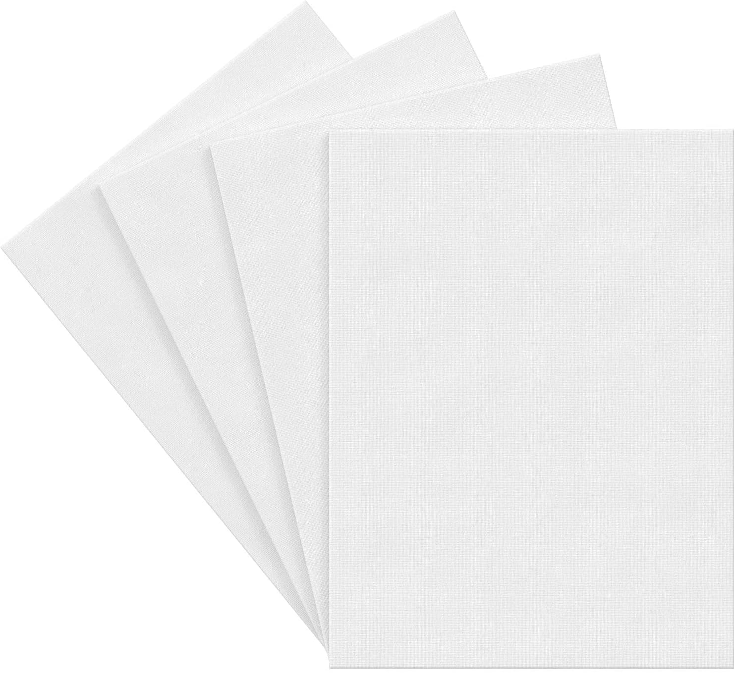 Arteza Stretched Art Canvas - 18"x24" (45.7x61cm) - 4 Pack - Image 2
