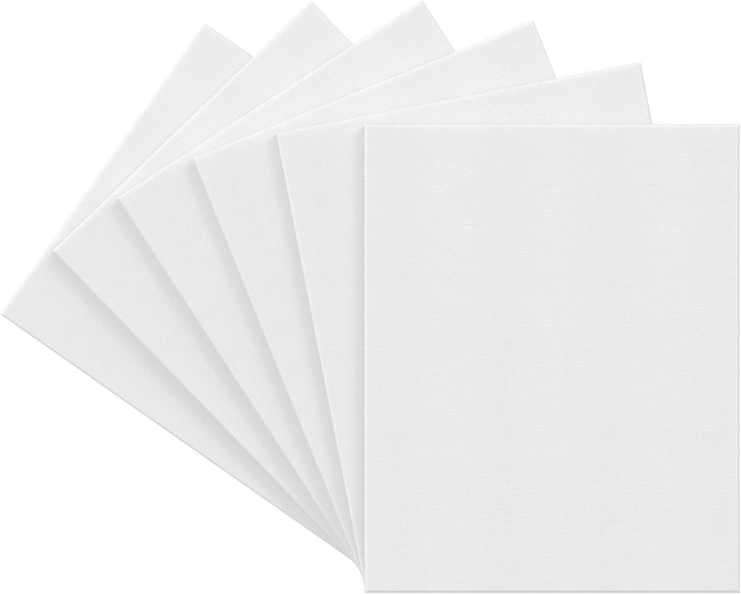 Arteza Stretched Canvas - 16"x20" (40.6x50.8cm) - 6 pack - Image 2