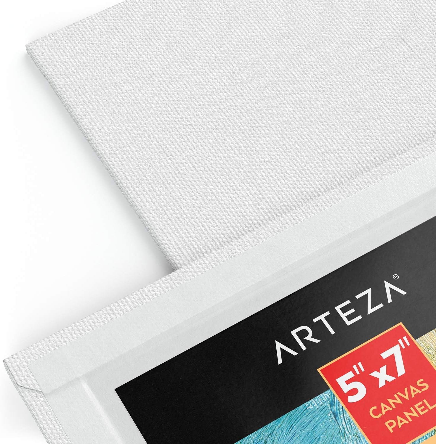 Arteza Stretched Canvas - 5"x7" (12.7x17.8cm) - 14 Pack - Image 3