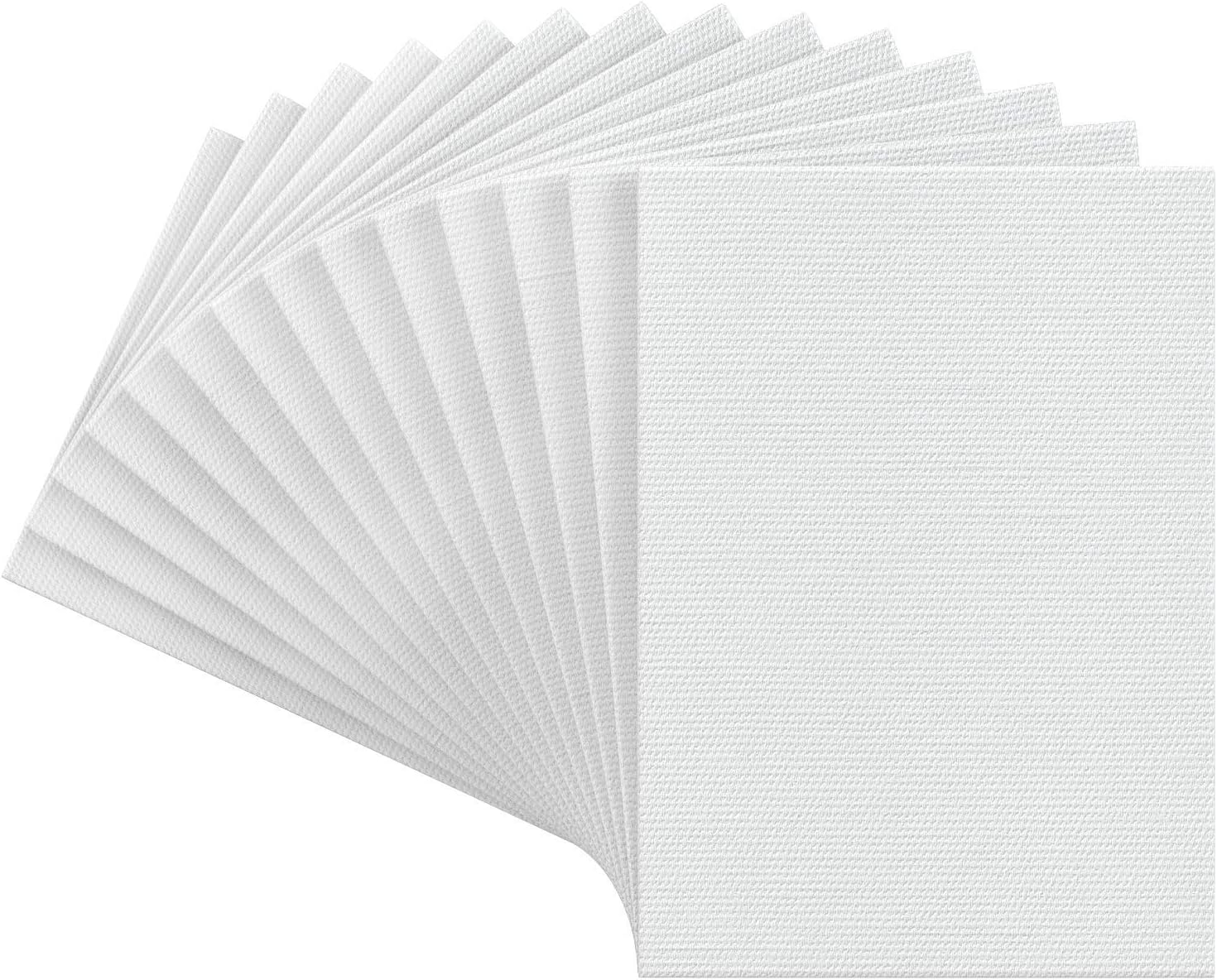 Arteza Stretched Canvas - 5"x7" (12.7x17.8cm) - 14 Pack - Image 4