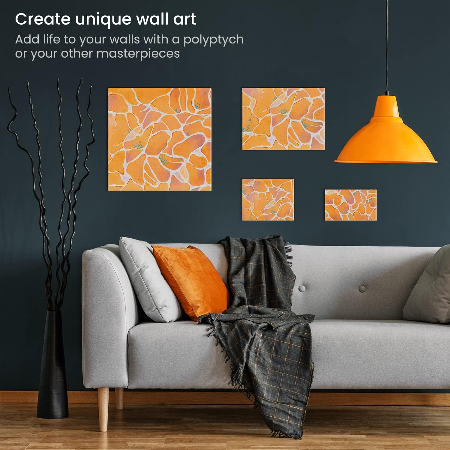 ARTEZA Stretched Canvas Multipack - 4 Pack - Image 2