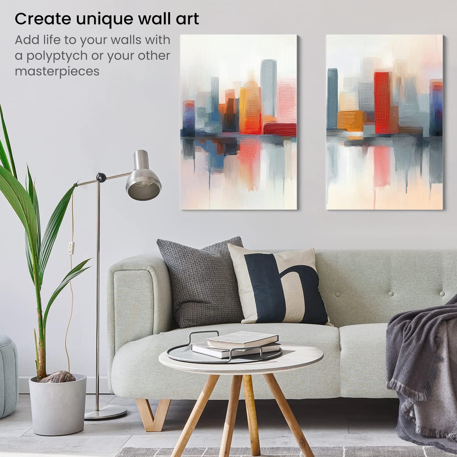 Arteza Stretched White Blank Canvas - 60x91cm (24x36") - 2 Pack in - Image 7