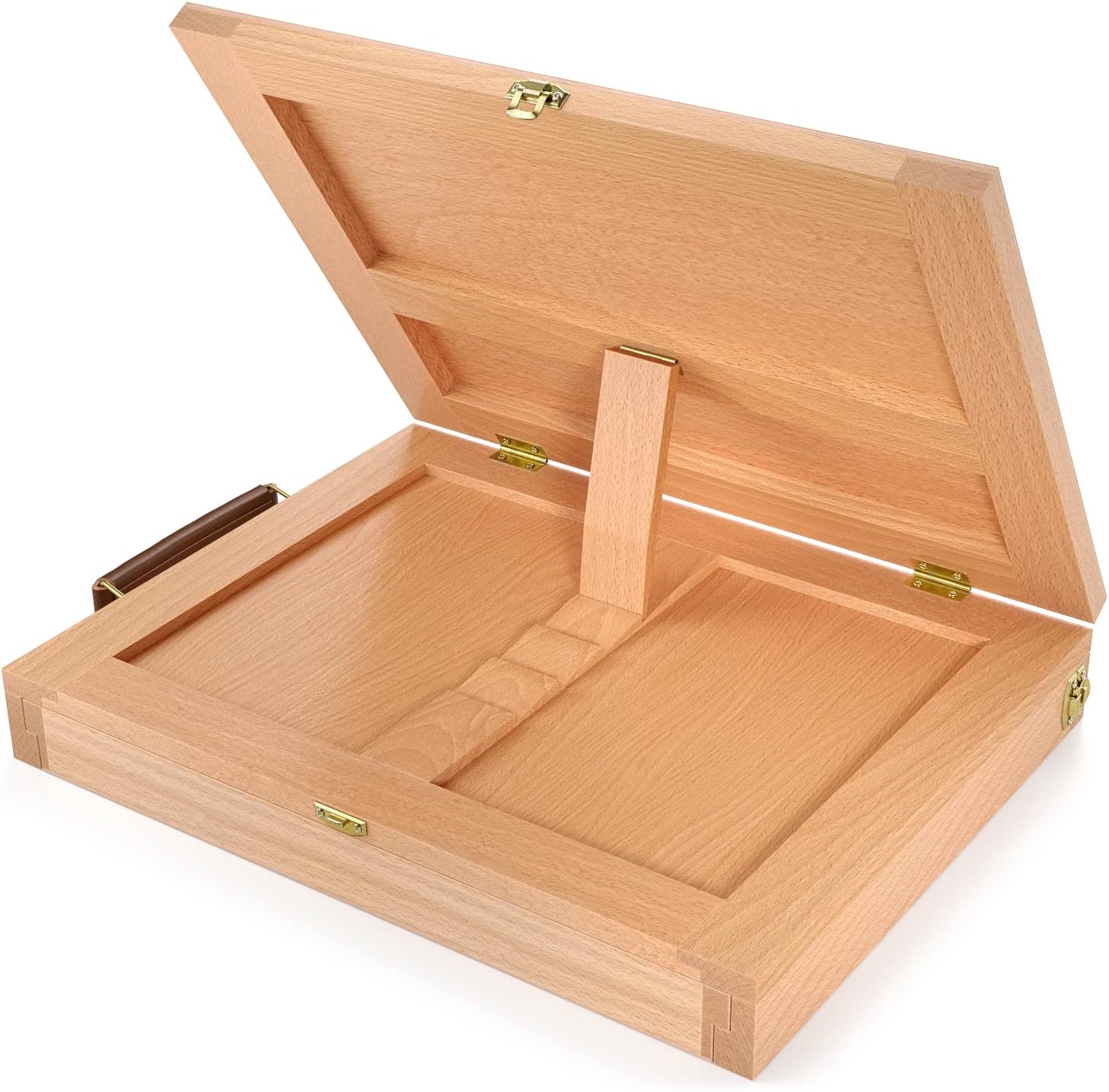 Arteza Wooden Desktop Easel with Drawer and Palette - Image 6