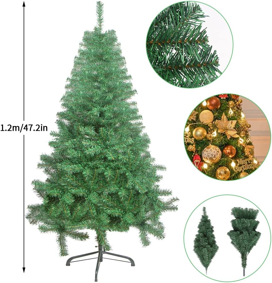 Artificial Christmas Pine Tree 4ft - 320 Tips - Image 2