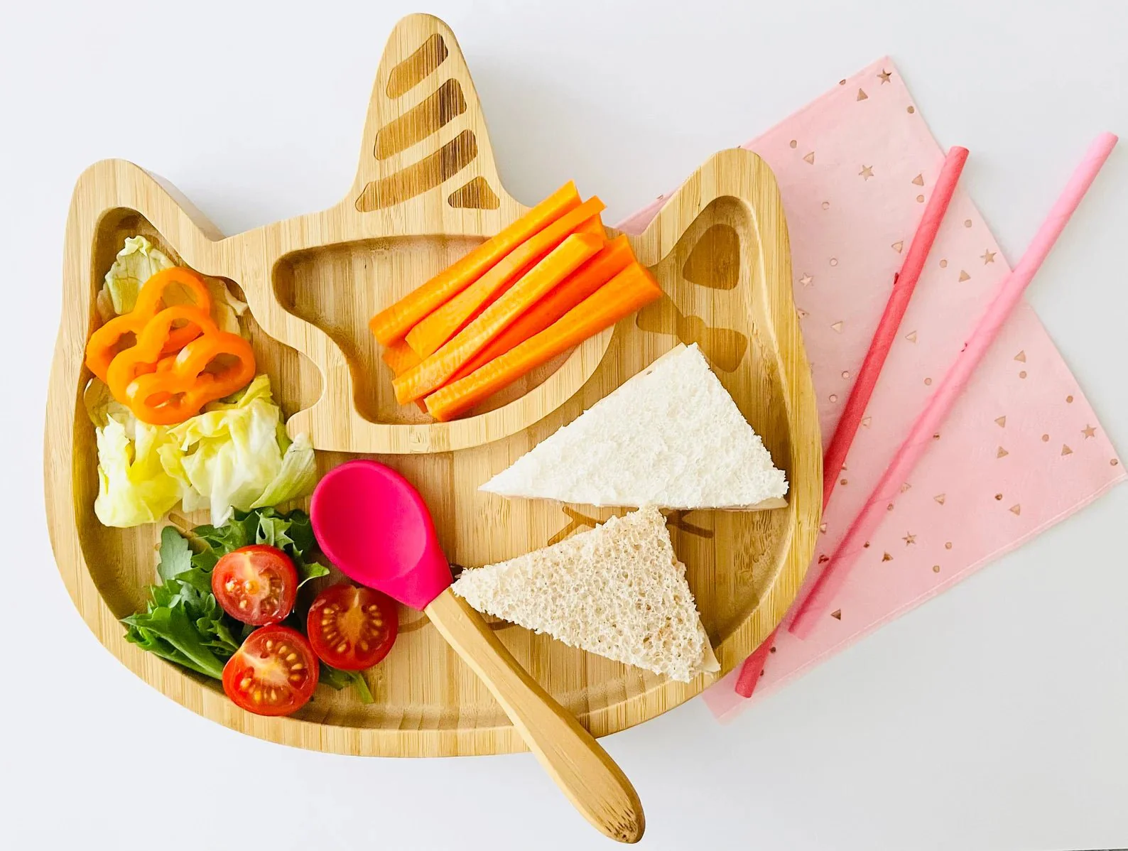 Baby & Toddler Uni-Kitty Bamboo Suction Plate - Image 5