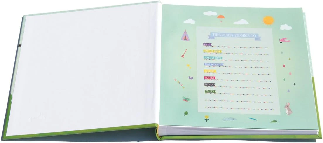 Baby Photo Album by Milestone- First Year Keepsake Book - Image 6