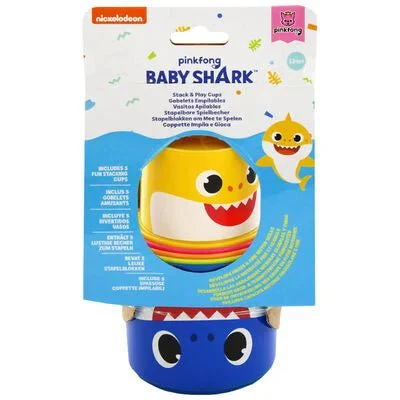 Baby Shark Stack & Play Cups: Set of 5