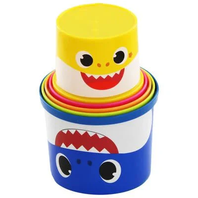Baby Shark Stack & Play Cups: Set of 5 - Image 2