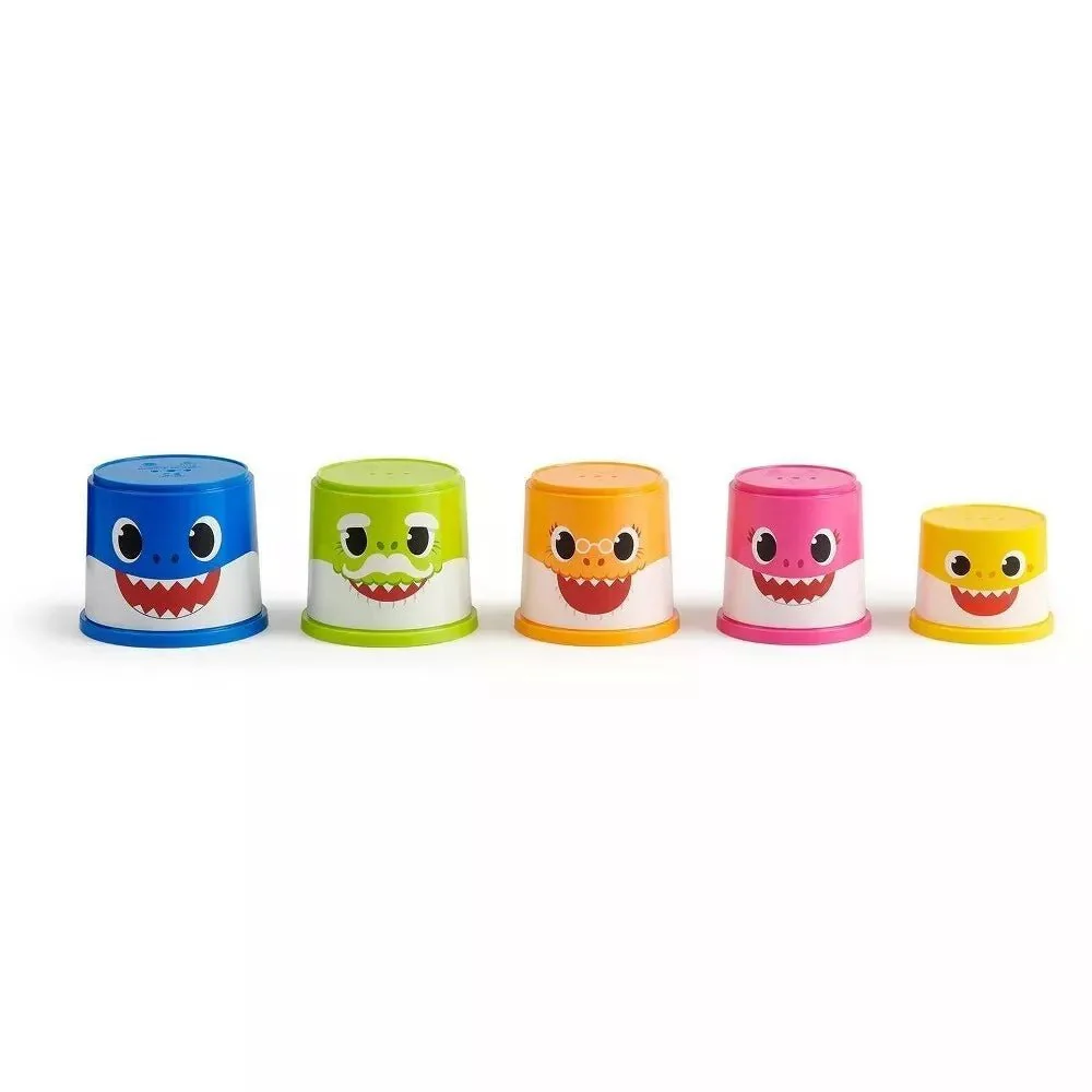 Baby Shark Stack & Play Cups: Set of 5 - Image 4