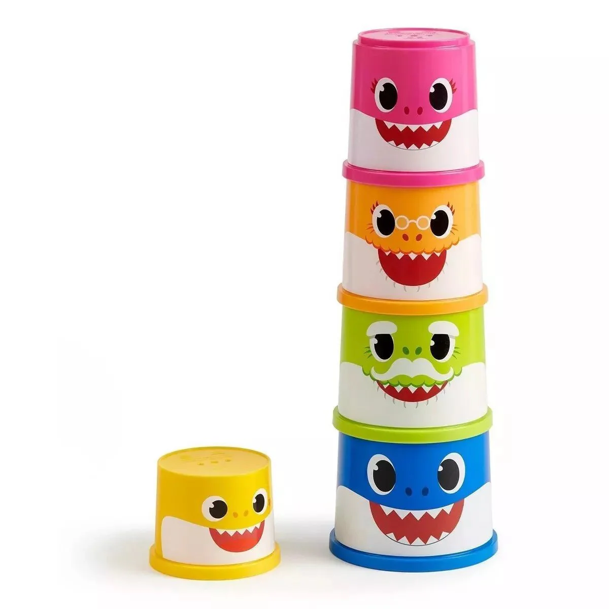 Baby Shark Stack & Play Cups: Set of 5 - Image 5