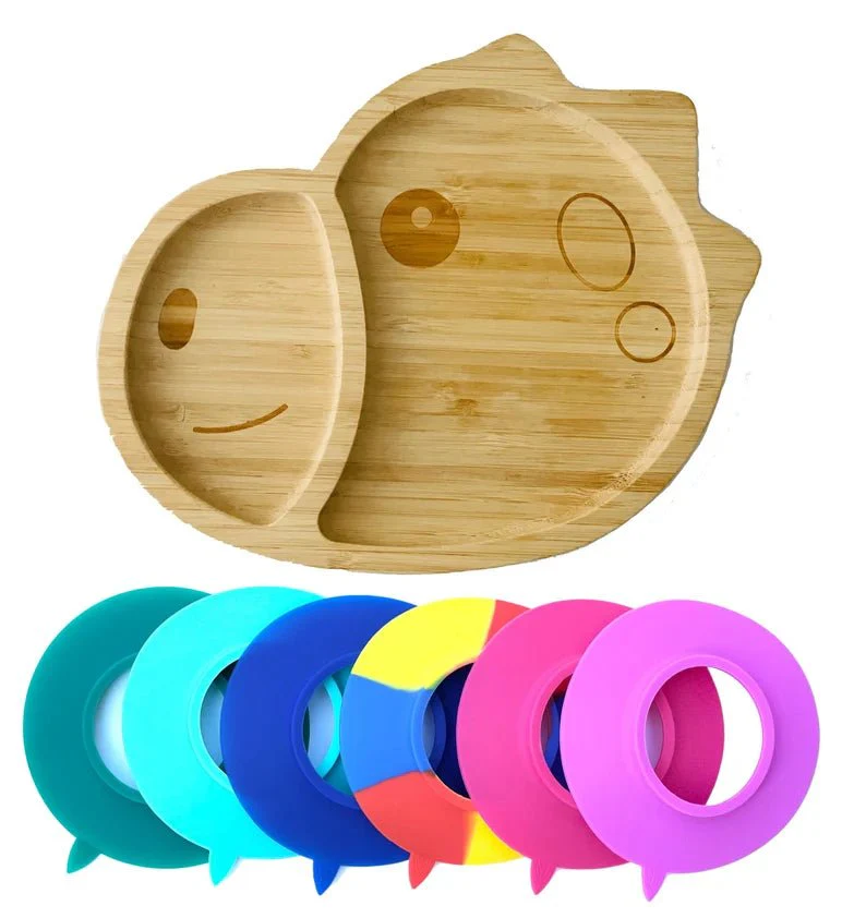 Baby & Toddler Bamboo Suction Plate (Various Designs) - Image 5