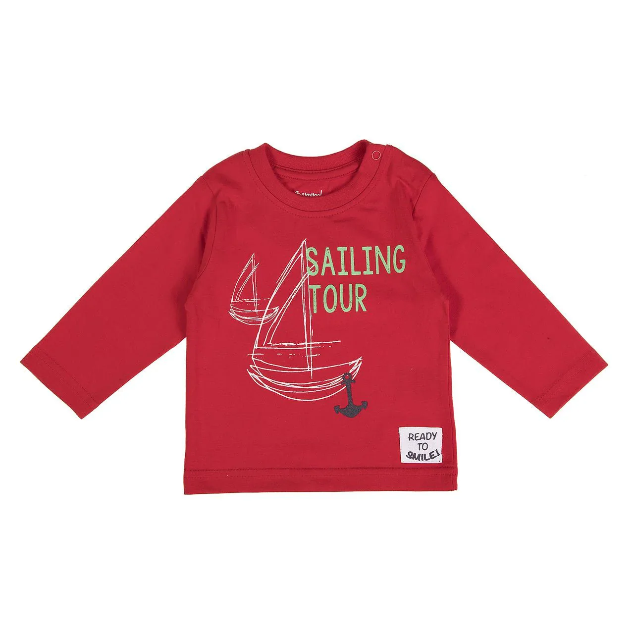 Babybol - Red Sailing Tour Kids Long Sleeve Top (Various Sizes)