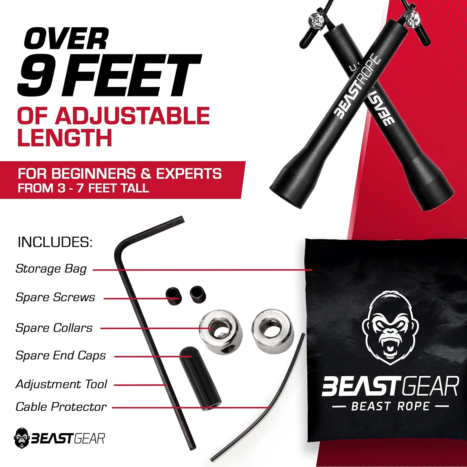 Beast Gear Skipping Rope - Image 4