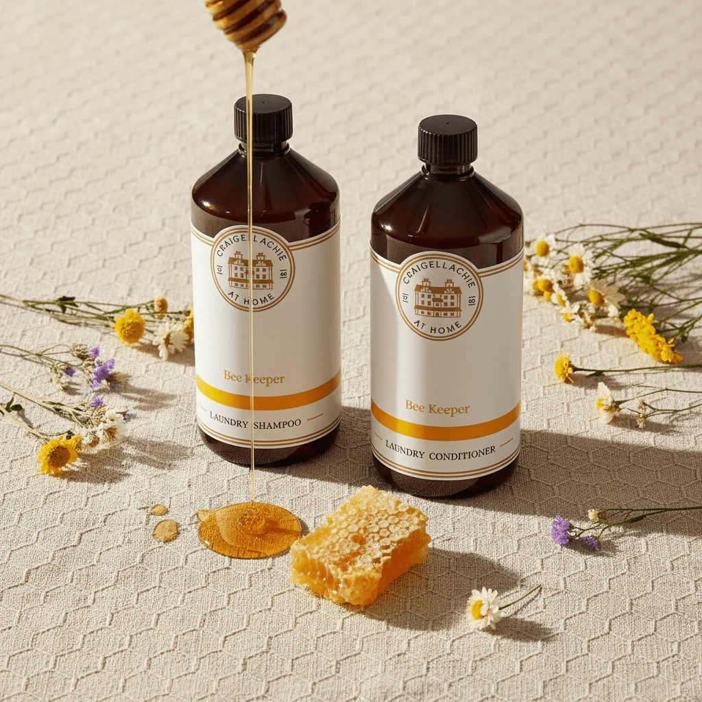 Craigellachie At Home - Bee Keeper Laundry Shampoo & Conditioner Set 750ml - Image 2