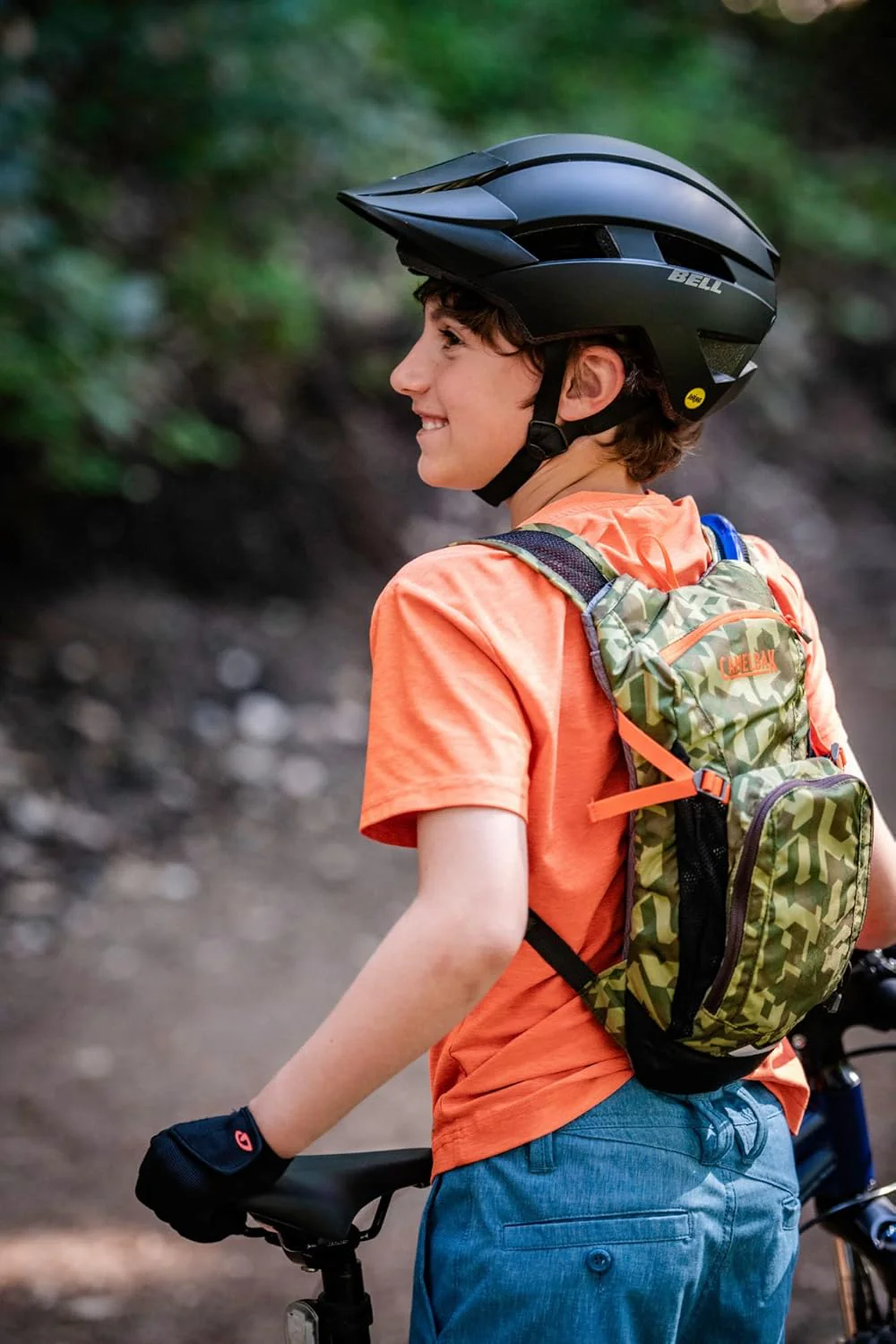 Bell Sidetrack II Child Helmet - Matte Black - Image 2