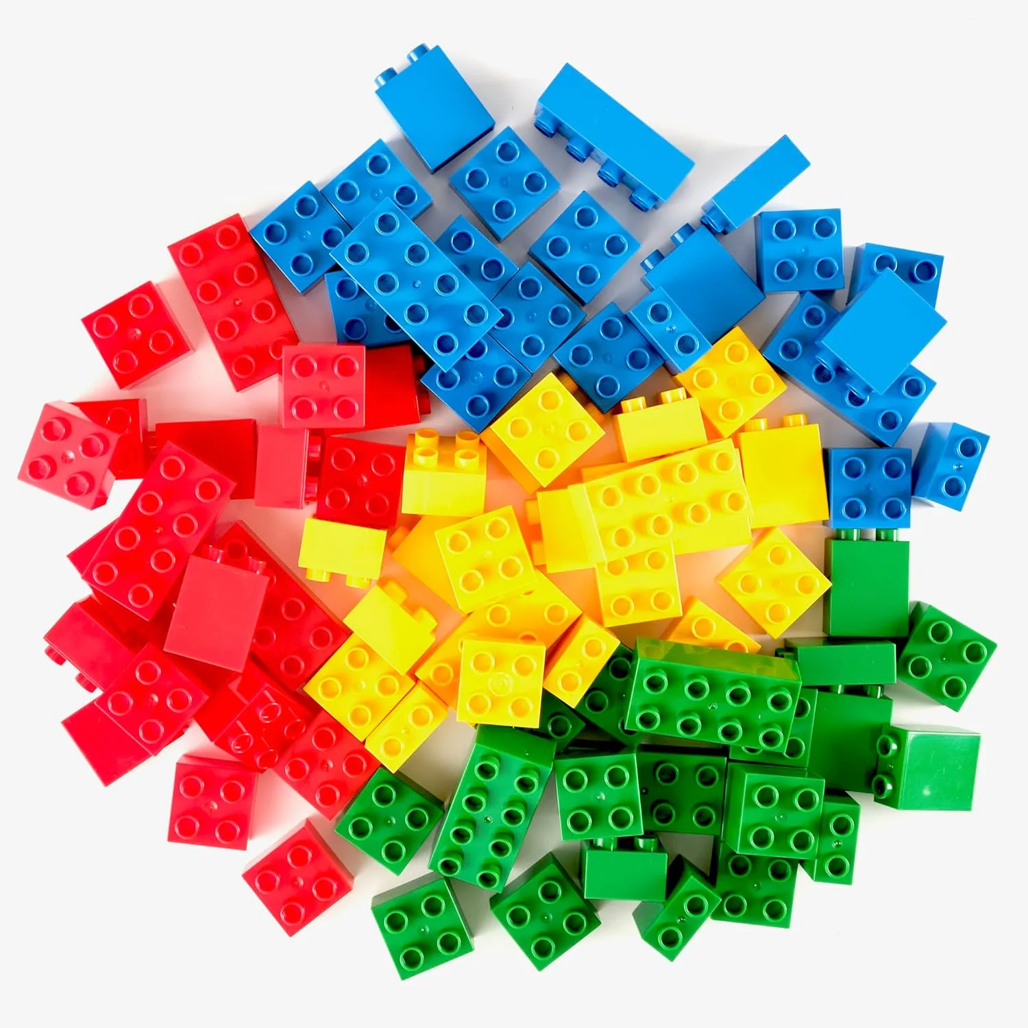 Best Blocks Big Blocks Set - Classic Colours 84 Pieces - Image 3