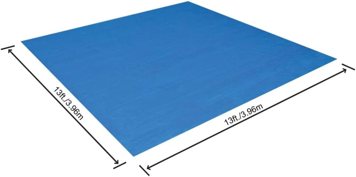 Bestway Swimming Pool Floor Protector 13 x 13 ft - Blue - Image 3