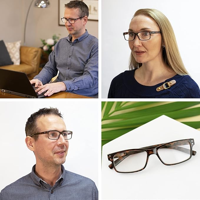 Betaview 5 Pack Reading Glasses for Men and Women (+2.00) - Image 5