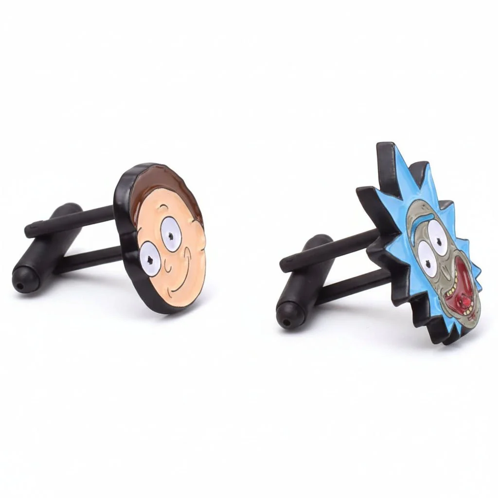 Bioworld - Rick & Morty Cufflinks - Image 2