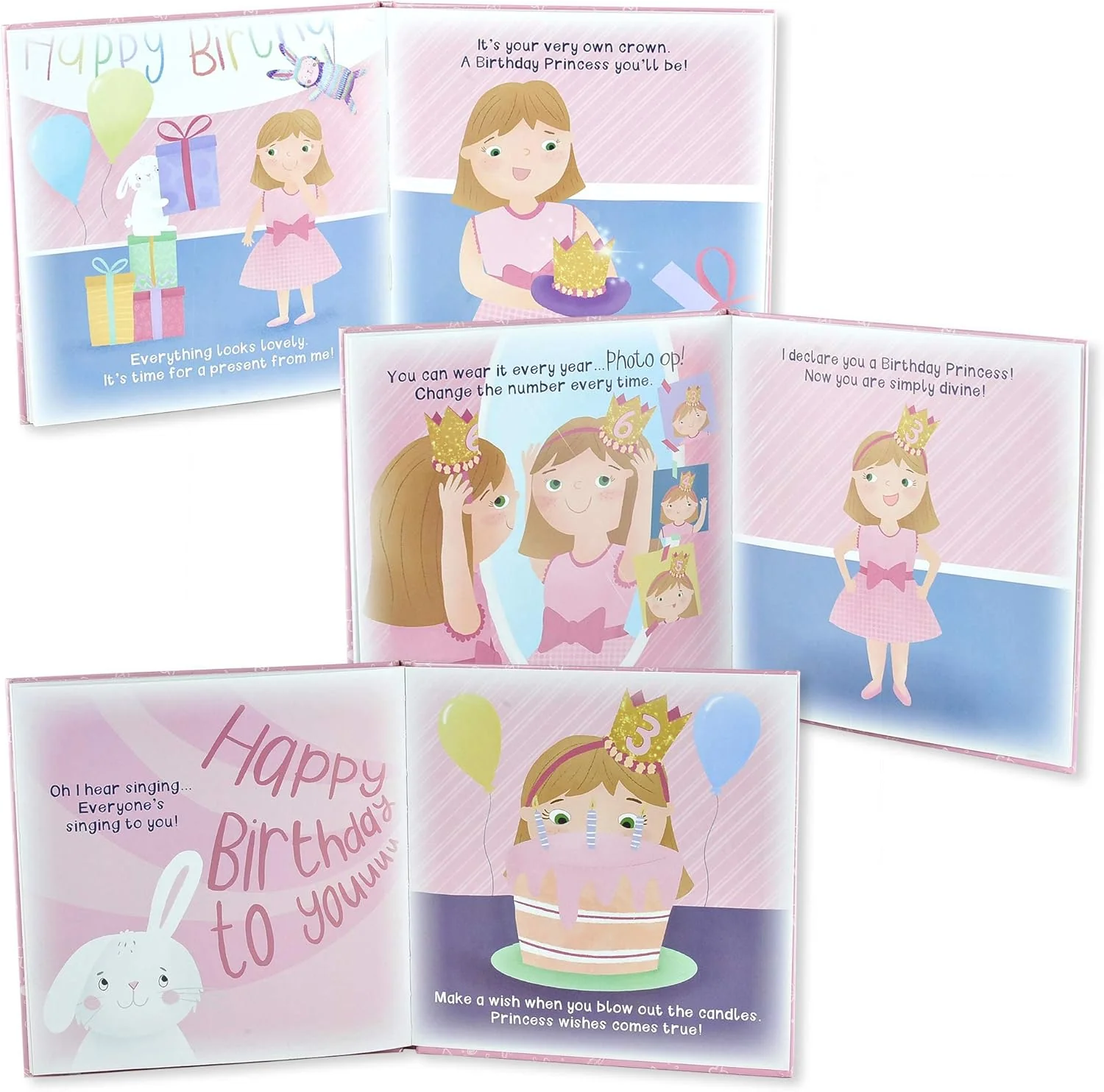 Birthday Bunny Gift Set for Baby, Toddler, and Girls Ages 1-9 YRS - Image 2