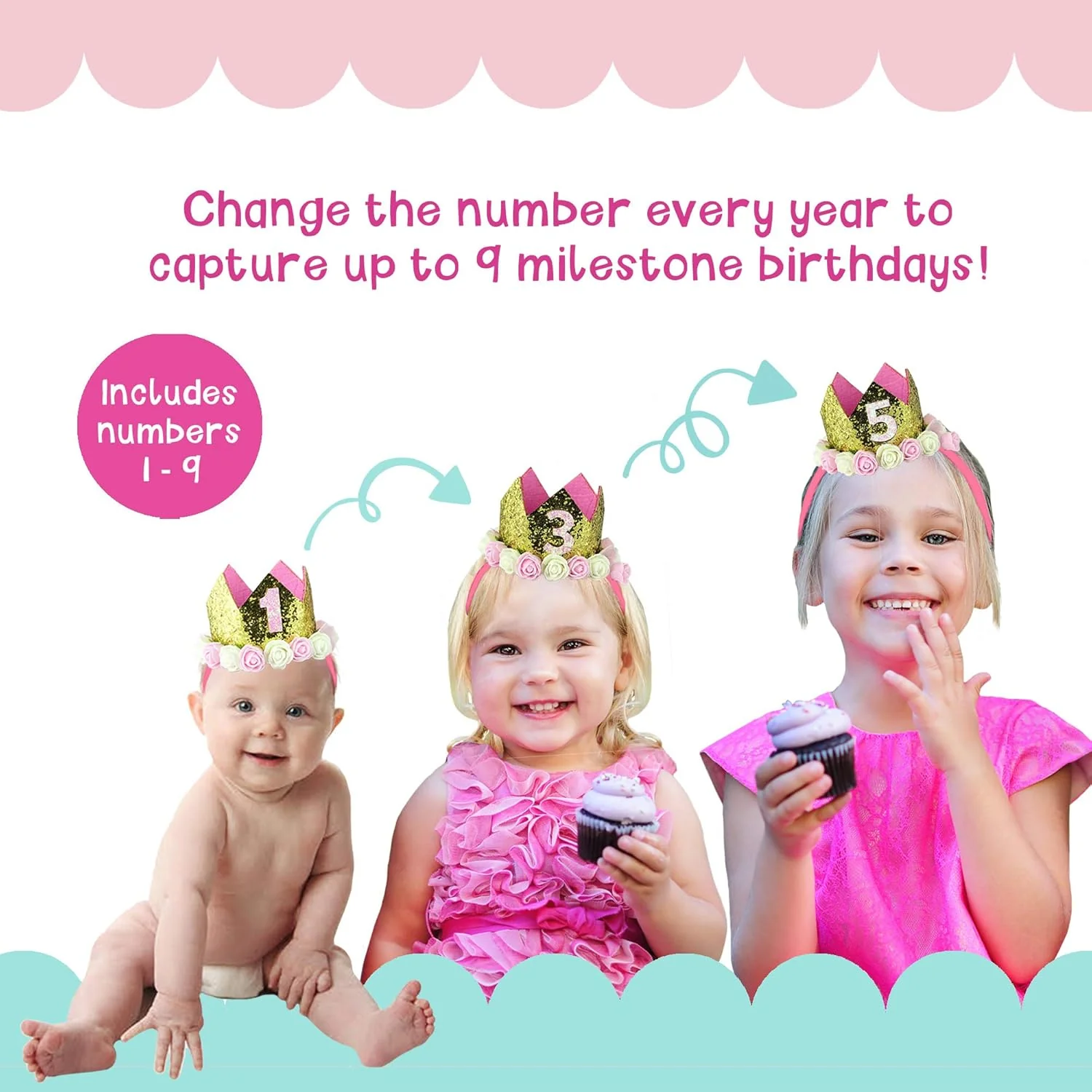 Birthday Bunny Gift Set for Baby, Toddler, and Girls Ages 1-9 YRS - Image 4