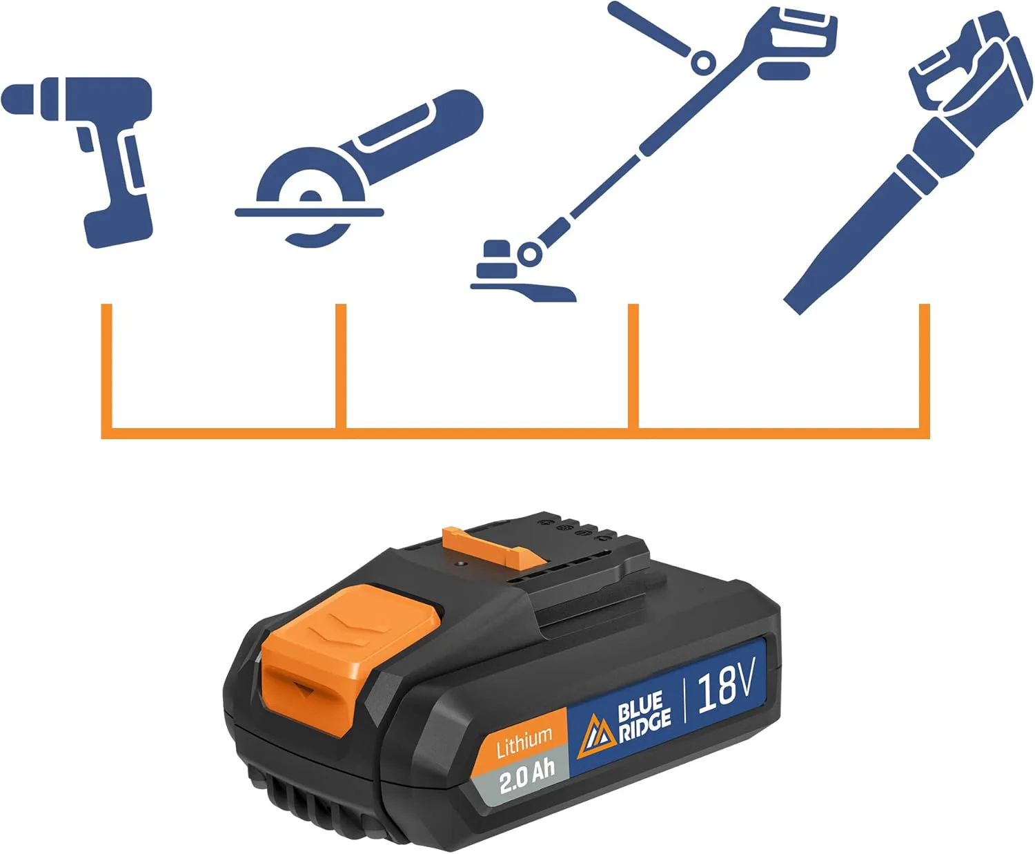 BLUE RIDGE 18V Cordless Drill Driver BR2809 - Image 7