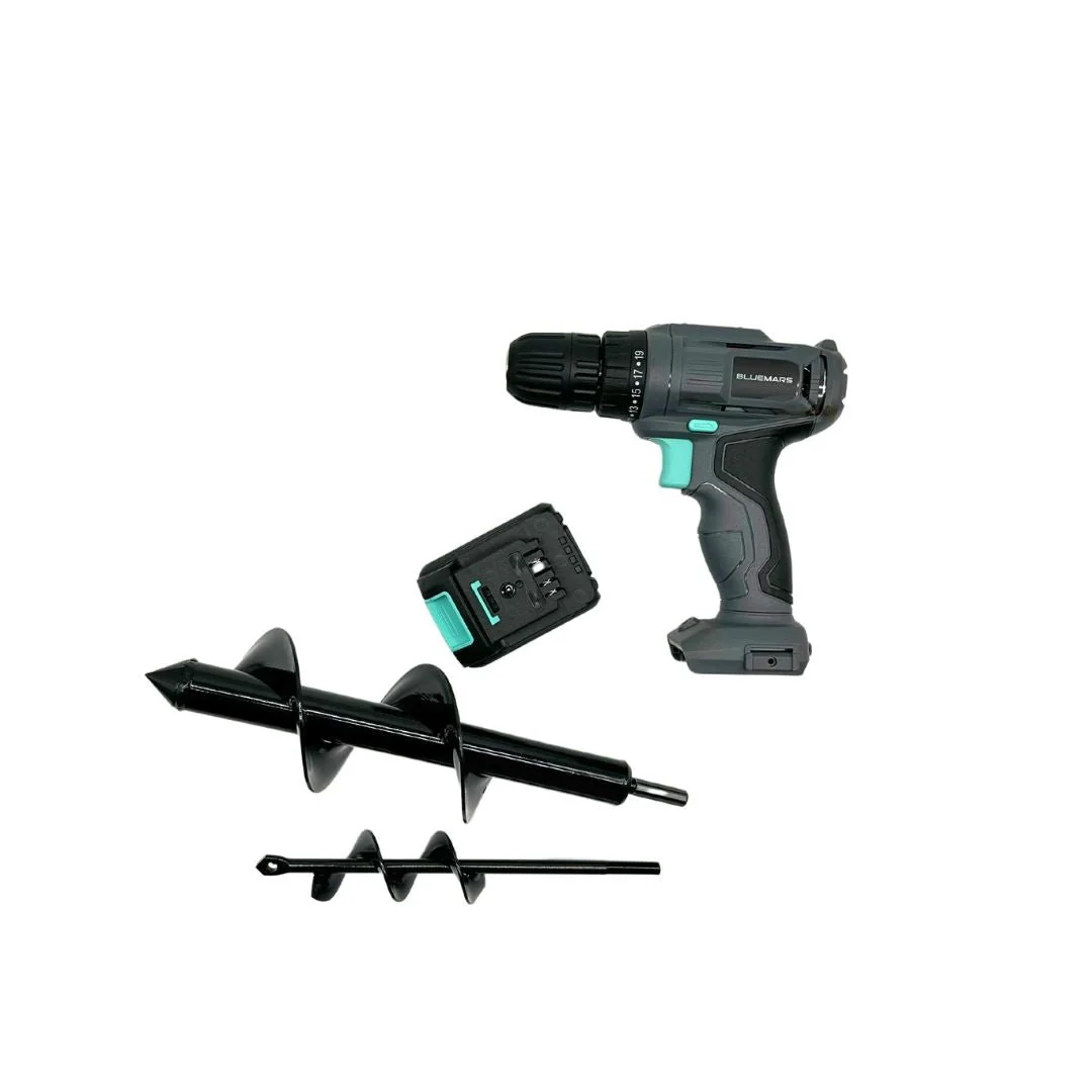 Bluemars 12V MAX Drill and Garden Auger Set - Image 4