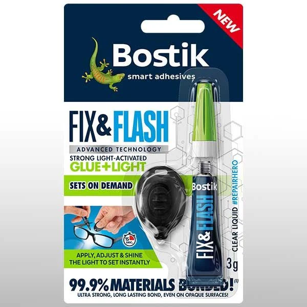Bostik Fix & Flash Superglue 3g - 6 pack - Image 2