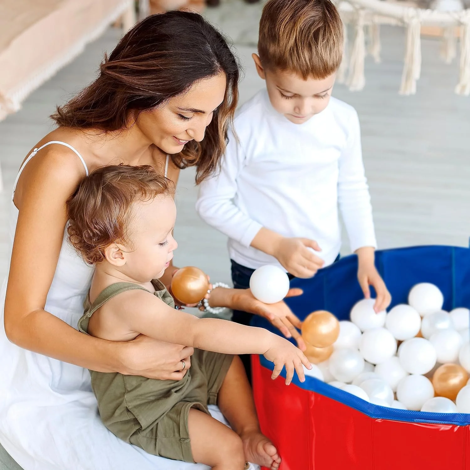 Bramble - 80cm x 30cm Toddler Dog Swimming Pool with Reinforced Walls and Slip Resistant Bottom - Image 5