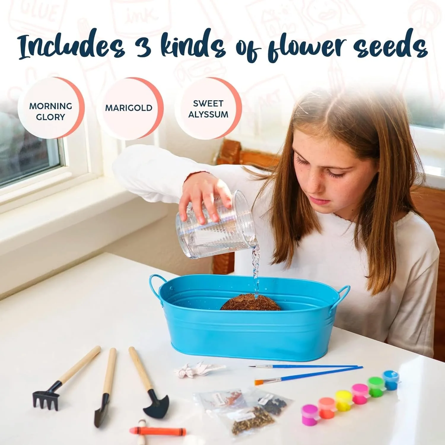 Bryte Fairy Garden & Flower Growing Kit - 5 YRS+ - Image 6