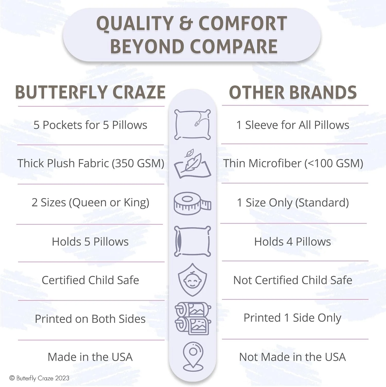 Butterfly Craze Floor Pillow Case, Mattress Bed Lounger Cover - Black/White - Image 4