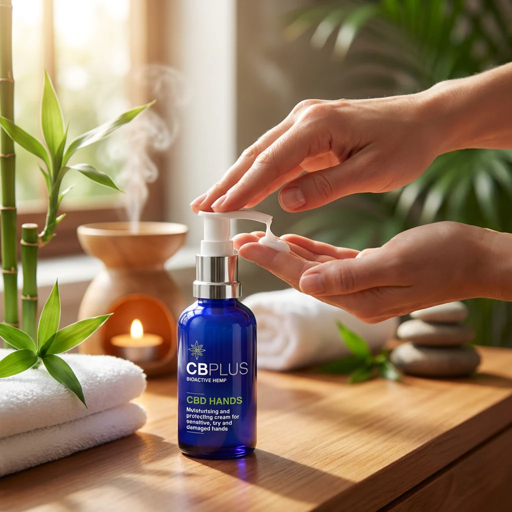 CBPLUS CBD Hands Repair Cream 50ml - Image 2