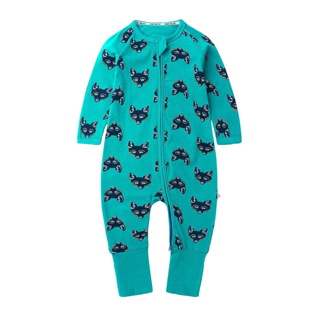 Cheeky Bandit Zip Baby Sleepsuit (Various Sizes)