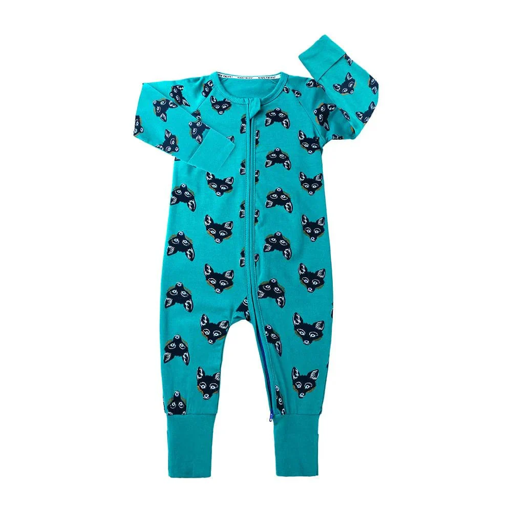Cheeky Bandit Zip Baby Sleepsuit (Various Sizes) - Image 4