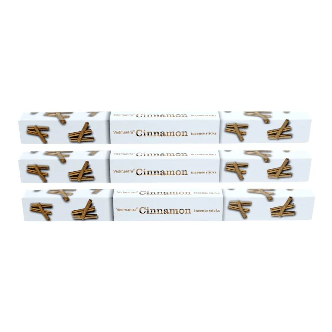 Christmas Cinnamon Incense Sticks - 120 sticks + Incense Holder