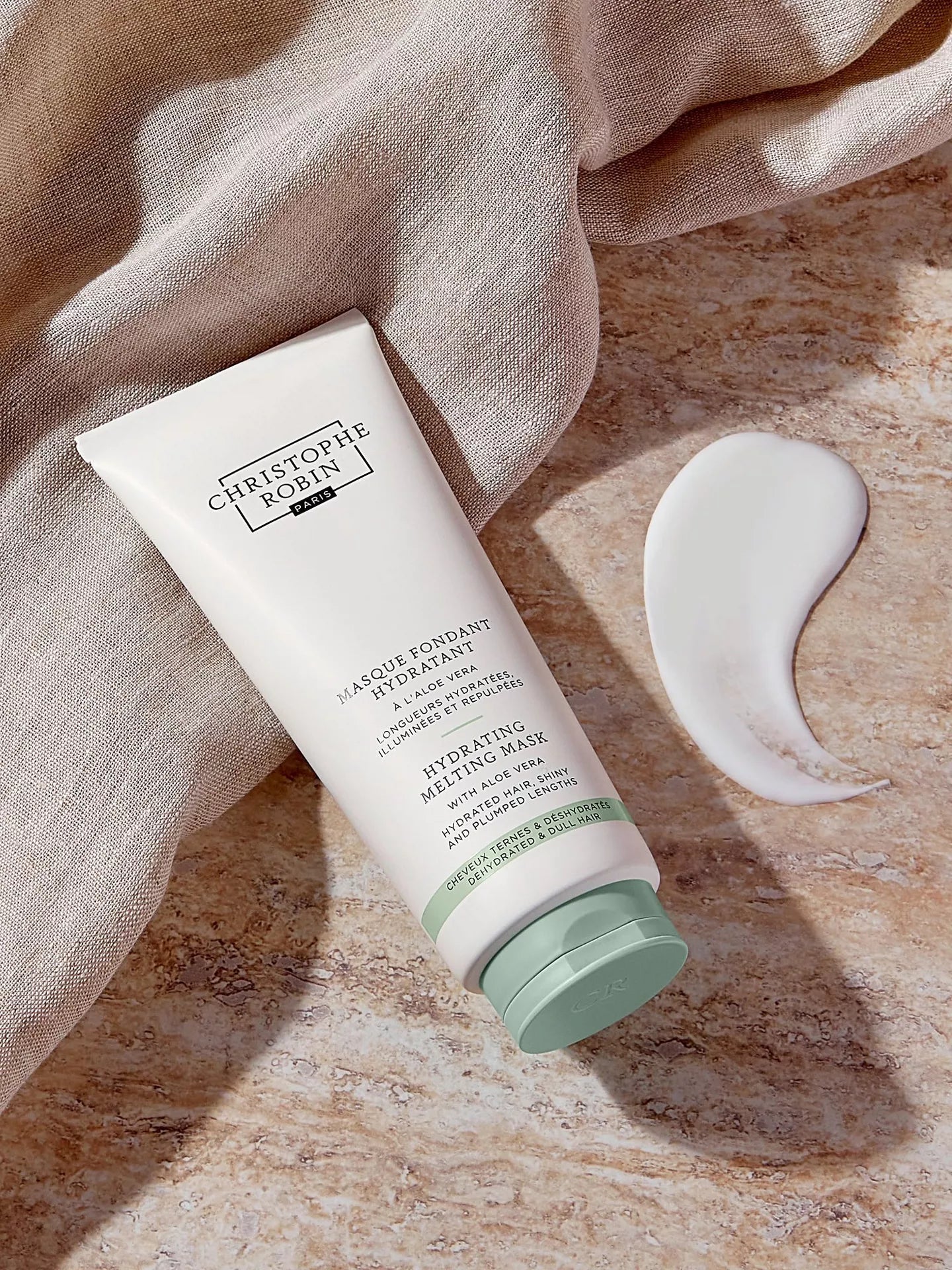 Christophe Robin Hydrating Melting Hair Mask with Aloe Vera - 75ml - Image 5