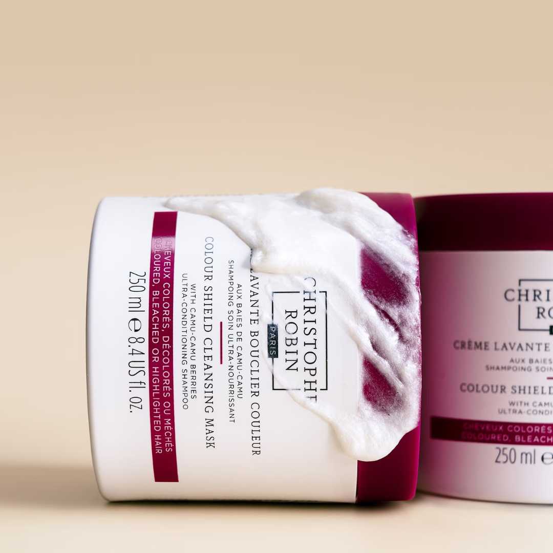 Christophe Robin Colour Shield Cleansing Mask with Camu-Camu Berries - 250ml - Image 5