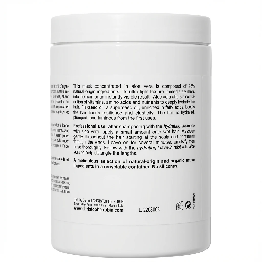 Christophe Robin Hydrating Melting Mask - 1000ml - Image 2