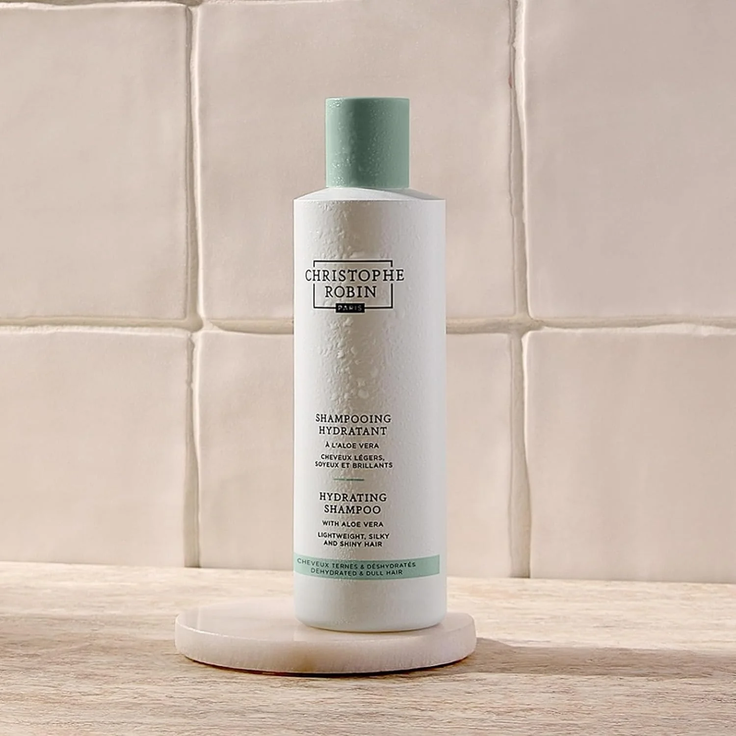 Christophe Robin Hydrating Shampoo With Aloe Vera - 250ml - Image 5