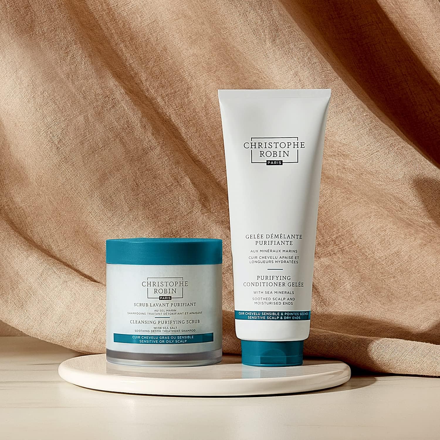 Christophe Robin Purifying Lightweight Conditioner Gelèe With Sea Minerals 200ml - Image 3