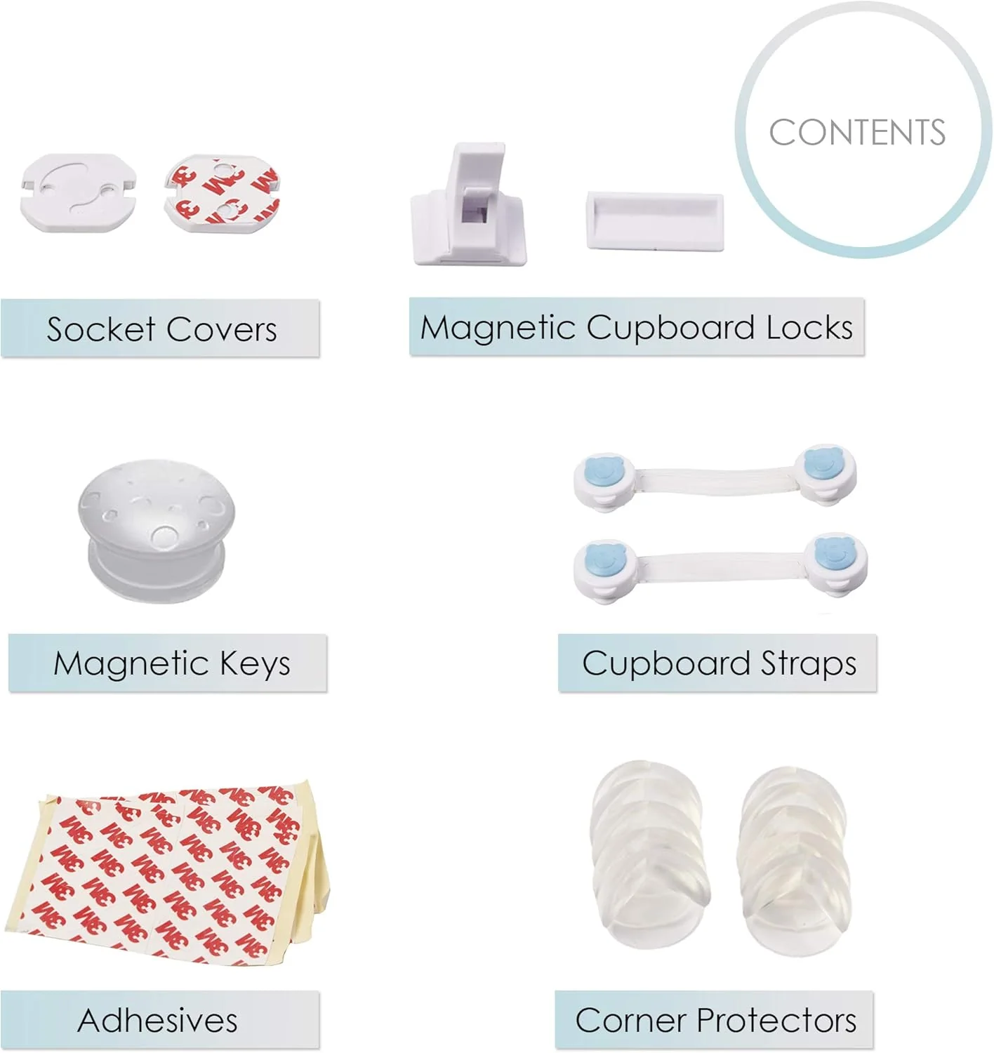 Chuckle Comprehensive Child Proofing Kit 40 Pack - Image 4