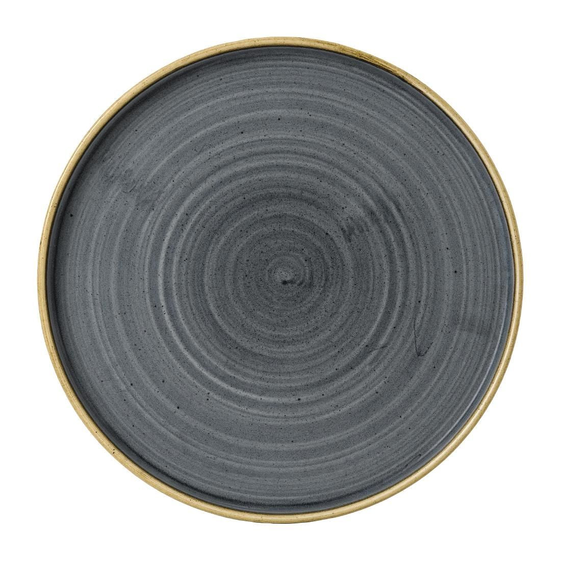 Churchill Stonecast Blueberry Chefs' Walled Plate 8.25" / 21cm (6 pack) - Image 2