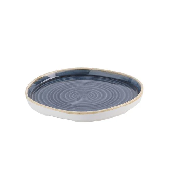 Churchill Stonecast Blueberry Chefs' Walled Plate 8.25" / 21cm (6 pack) - Image 3