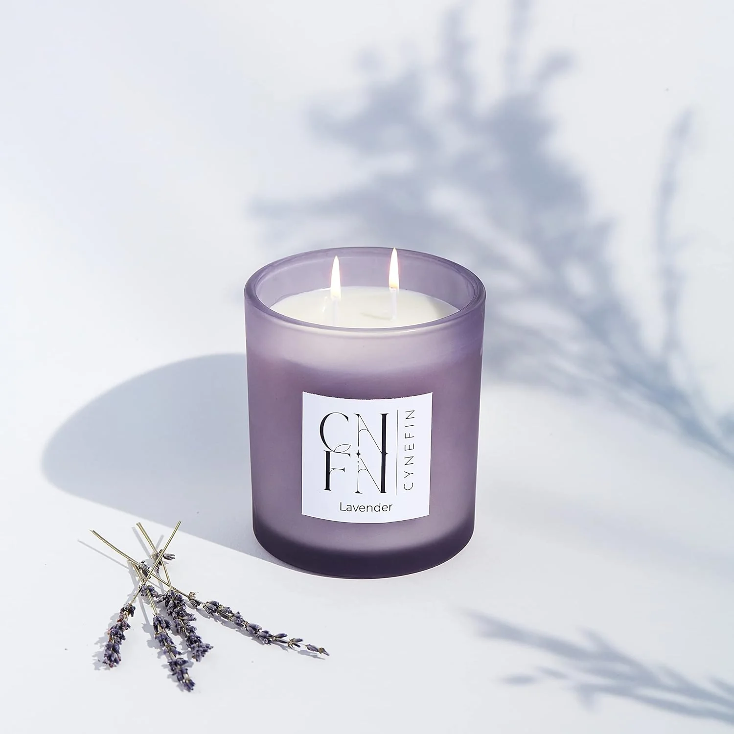 CNFN Lavender Scented Candle - 100% Coconut Wax - Image 6